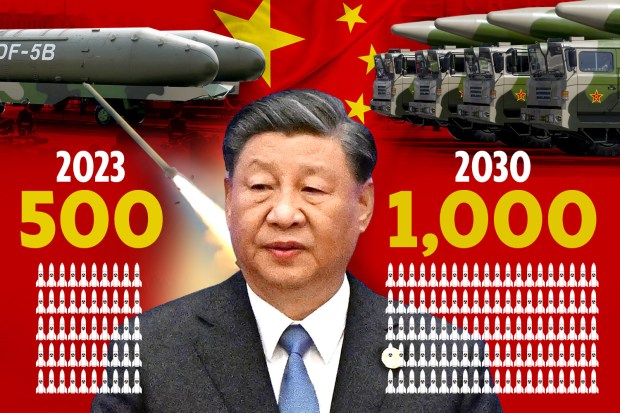 A Pentagon report claims China plans to double its nuclear arsenal enough to destroy the world ten times over !