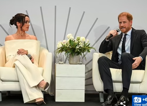 Harry and Meghan fly to Caribbean on a private jet after climate change conference