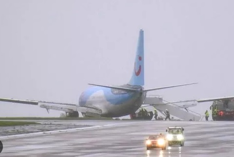 “Babet” is an extraordinary storm which has been fuelled by several factors now kills 3 people Tui flight skids off runway