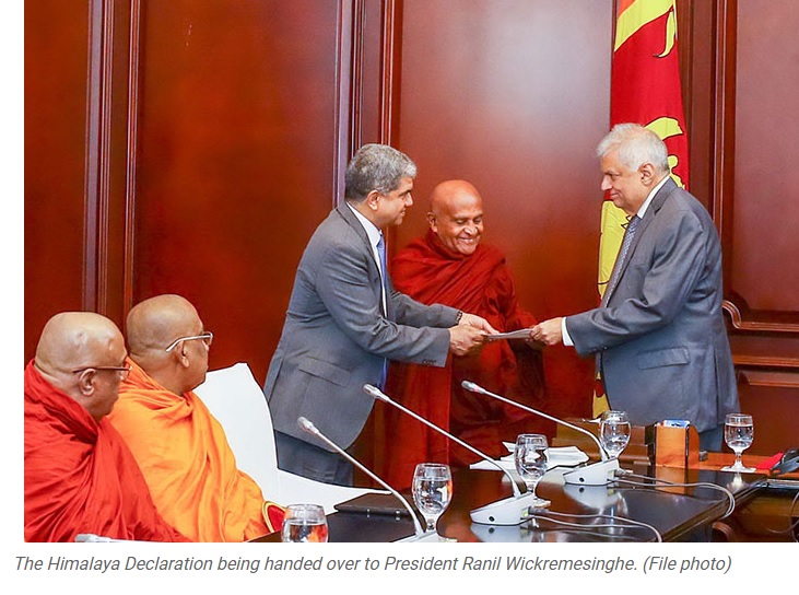 How “Himalaya Declaration” will work in Sri Lanka ? When GTF now only represents a small group of individuals !